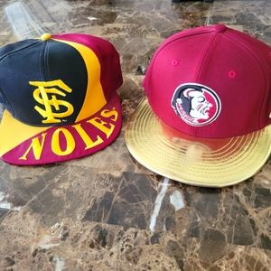 Men Florida State Snapback Caps 2 pc or Sepearate